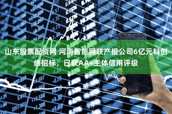 山东股票配资网 河南智能网联产投公司6亿元科创债招标，已获AA+主体信用评级
